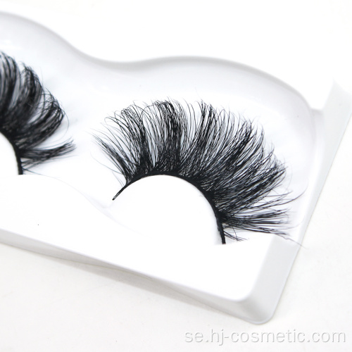 Toppkvalitets 25mm False Eyelashes 5d Real Mink Lashes